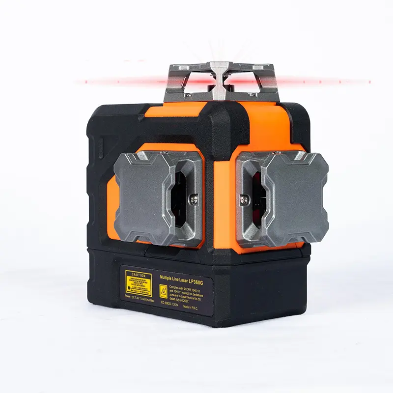 3x360 ° Red Laser деңгейі